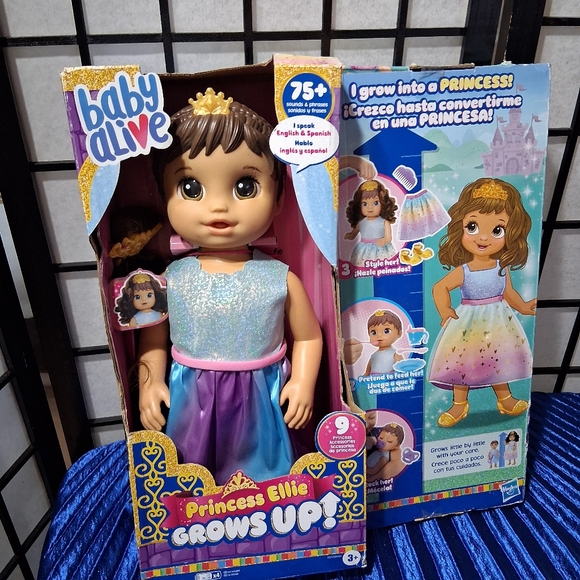 Princess Ellie Grows Up Doll - Blue and Purple - Picture 2 of 15